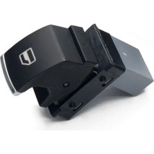 Sabay Otomotiv TİGUAN CAM DÜĞMESİ ÖN SAĞ ARKA SAĞ-SOL KROM 2007-2008-2009-2010-2011-2012-2013-2014-2015-2016-2017-2018 5K0959855