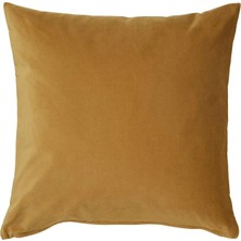 TARNA Sanela Sari Kahverengi 50X50 cm Kirlent Kilifi