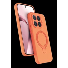 Marsilyan™-  Xiaomi Mi 17T Pro Regal Magsafe Standlı Kapak - Turuncu