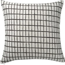 IKEA Masterrot Beyaz Siyah 50X50 cm Kirlent Kilifi