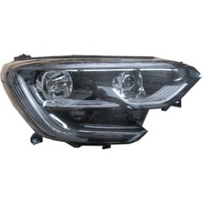 Oto101 Renault Megane- 4- Sd/hb- 16/20; Far Lambası Sağ Elektrikli/motorlu/mercekli/siyah (Touch) (Ayfar)