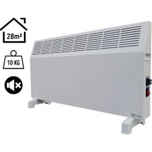 Heatbox Konvektör 2500W Manuel Elektrikli Isıtıcı