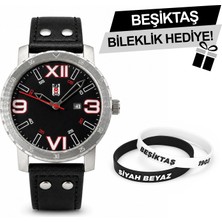 Beşiktaş Lisanslı Kol Saati 56E2S45772 - Bjk Bileklik Hediyeli