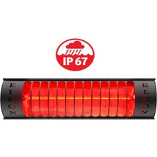 Elcon BH-1500 Infrared Isıtıcı Su Geçirmez IP67 Sertifikalı Elektrikli Isıtıcı