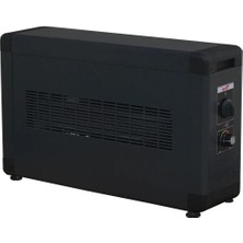Heatbox Board 2000W Füme Monofaze Elektrikli Fanlı Isıtıcı