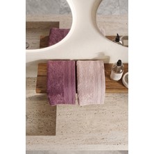 Class Premium Penye 2li El ve Yüz Havlu Seti 50X100 cm %100 Pamuklu Excellence