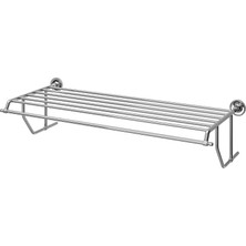 Ikea Brofjarden Krom Görünümlü 75X29 cm Banyo Rafı