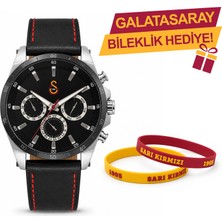 Galatasaray Lisanslı Kol Saati U14119 - Gs Bileklik Hediyeli