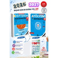 Arı Yayıncılık 7. Sınıf Matematik Atölye + 7. Sınıf Matematik Defter Seti Maarif Model