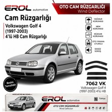 Erol Otomotiv Volkswagen Golf 4 (1997-2003) 4'lü Hb Mugen Cam Rüzgarlığı