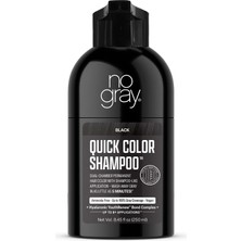 No Gray Siyah Saçlar Için Gri-Beyaz Kapatıcı Şampuan 250ML