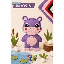 Tukucraft Su Aygırı Keçe Eğitici  Hobi Etkinlik Seti