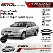 Erol Otomotiv Toyota Corolla (1999-2001) 4'lü Mugen Cam Rüzgarlığı