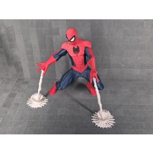 Axelon Örümcek Adam Ağ Fırlatan Figür – Dekoratif 3D Baskı Koleksiyon Figürü