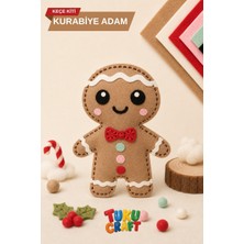 Tukucraft Kurabiye Adam Keçe Eğitici Hobi Etkinlik Seti