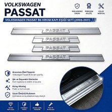 A&G Tuning Volkswagen Passat B6 Krom Kapı Eşiği 2005-2011 Arası P.çelik
