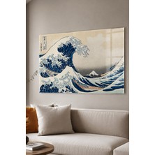 Bu Matbaa Hokusai The Great Wave Off Kanagawa Cam Tablo