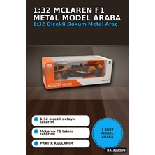 tp Buğz 1:32 Lisanslı Mclaren F1 Metal Model Araba - Çek Bırak Oyuncak, Hediye BX-313506