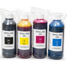 Akt Canon 1000ML Siyah Muadil 1000 ml Mürekkep