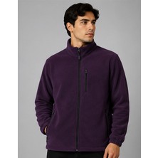 Proform Tekstil Proform Outdoor Fermuarlı Mor Polar Özel Baskı Yapılabilir