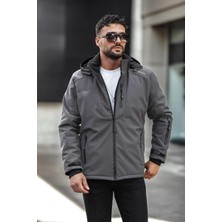 Delpino Su ve Rüzgar Geçirmez Termal Softshell Erkek Mont