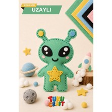 Tukucraft Uzaylı Keçe Eğitici Hobi Etkinlik Seti