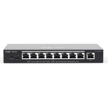 Ruijie Reyee Reyee RG-ES209GC-P 8 Port Gıgabıt + 1 Port Gıgabıt RJ45 Uplınk Cloud Yönetilebilir 120W Poe S