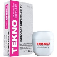 Quattro Home Tekno Teknofay Superflex 2k Çift Bileşenli Esnek Seramik ve Granit Yapıştırıcısı 31 kg