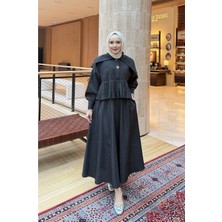 Riella Butik Silly Pilise Detaylı Tesettür Takım