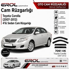 Erol Otomotiv Toyota Corolla (2007-2012) 4'lü Sedan Mugen Cam Rüzgarlığı
