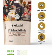 The Good Wild Filizlendirilmiş Çiğ Karabuğday Unu | Glutensiz Un | Vegan | Yüksek Lif | Glutensiz Ürün | 300 Gr