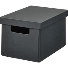 Ikea Fjaderharv Antrasit 18X25X16 cm Kapaklı Kutu