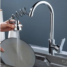 Bnl Ticaret Uzatılabilir Hortumlu Lavabo Musluk Başlığı - 3 Fonksiyonlu Tazyikli Esnek Evye Bataryası Aparatı