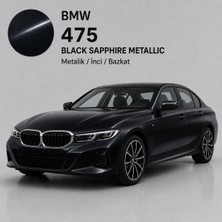 Simatechcolor Bmw 475 Black Sapphıre Metallıc Uyumlu Çizik Giderici Rötuş Kalemi + Vernik Seti