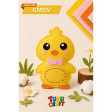 Tuku Craft Tukucraft Civciv Keçe Eğitici Hobi Etkinlik Seti