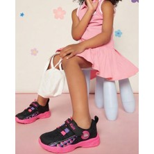Kız Çocuk Cırtlı Bağcık Detaylı Ortapedik Günlük Sneaker Spor Ayakkabı