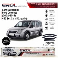 Erol Otomotiv Ford Connect (2002-2014) 4'lü Mugen Cam Rüzgarlığı