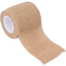 Kinetape Kine Tape Kendinden Yapışkanlı Elastik Coban Cohesive Bandaj 5cmx4.5m Ten