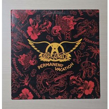 Aerosmith - Permanent Vacation - 1987 - Dönem Baskı Plak - Longplay - Lp