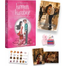 Hatıra Kutusu Kırmızı Kurabiye(Kenar Boyamalı)