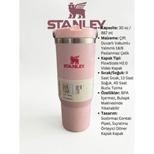 Özdemir Stanley Quencher H2.0 Pipetli Paslanmaz Çelik Termos Bardak - 887 ml