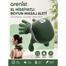 Marsilyan™- Şarjlı Parmak Hissi Masaj Cihazı Isıtmalı Boyun Sırt Omuz Bacak Kullanımı Rahat Model