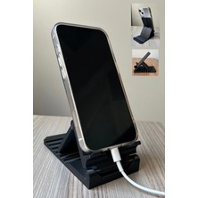 Ayarlanabilir ( 6 Kademeli ) Telefon Tutucu Masaüstü Telefon Standı Ev/ofis