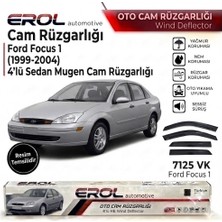 Erol Otomotiv Ford Focus 1 (1999-2004) 4'lü Sedan Mugen Cam Rüzgarlığı