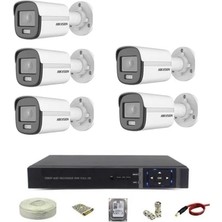 Hikvision Hıkvısıon4 Mp5 Kameralı Ip Set