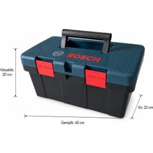Bosch Takım Çantası 16 No Üst Kalite 20*42*23 cm Geniş Hacimli Dayanıklı Tasarım Su Geçirmez
