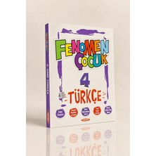 Fenomen Yayıncılık Fenomen 4. Sınıf Fenomen Çocuk Türkçe Etkinlik ve Soru Bankası Yeni Müfredata Uygun ( Güncel Basım)