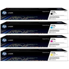 Belirtilmemiş Hp 117A-W2070A 150A Set Toner