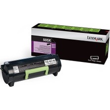 Lexmark 50F5X00 10000 Sayfa Siyah Return Toner