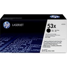 Hp 53X 7000 Sayfa Kapasiteli Siyah Toner Q7553X